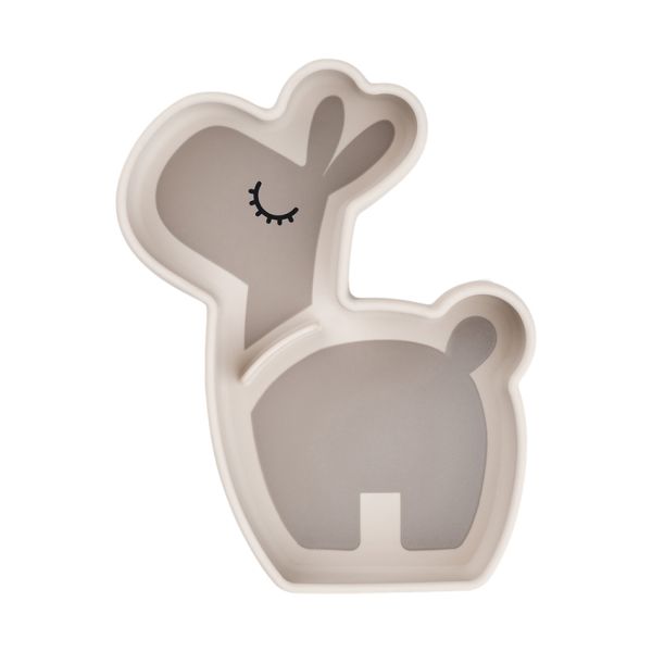 Done By Deer Silicone Stick&Stay Snack Bord Lalee Sand Done By Deer Silicone Stick&Stay Snack Bord Lalee Sand