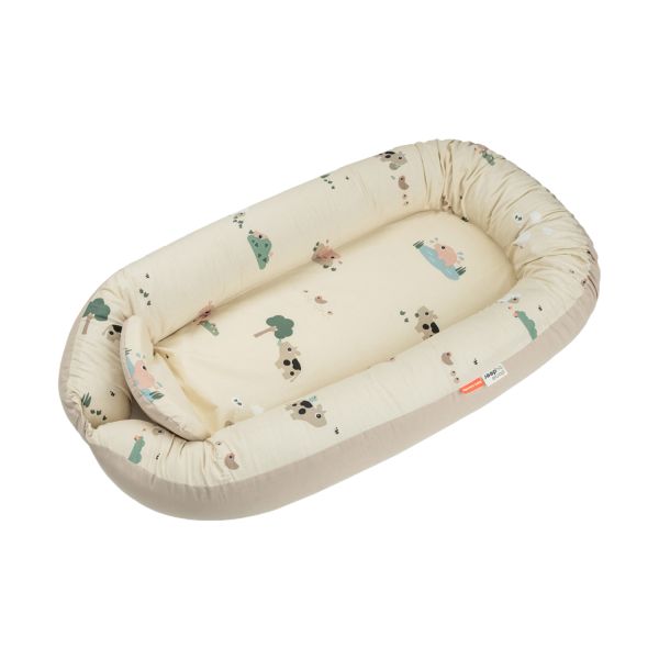 Done By Deer Tiny Farm Cozy Babynest - Sand