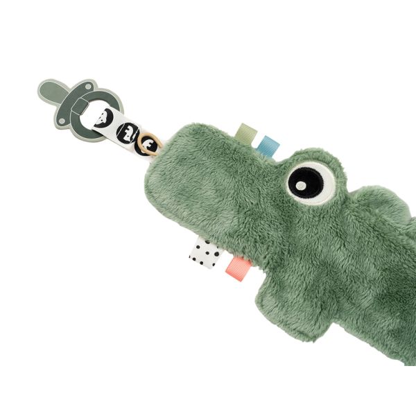 Done By Deer Croco Speendoekje - Green Done By Deer Croco Speendoekje - Green
