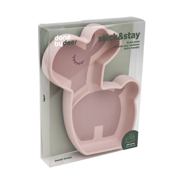 Done By Deer Silicone Stick&Stay Snack Bord Lalee Powder Done By Deer Silicone Stick&Stay Snack Bord Lalee Powder