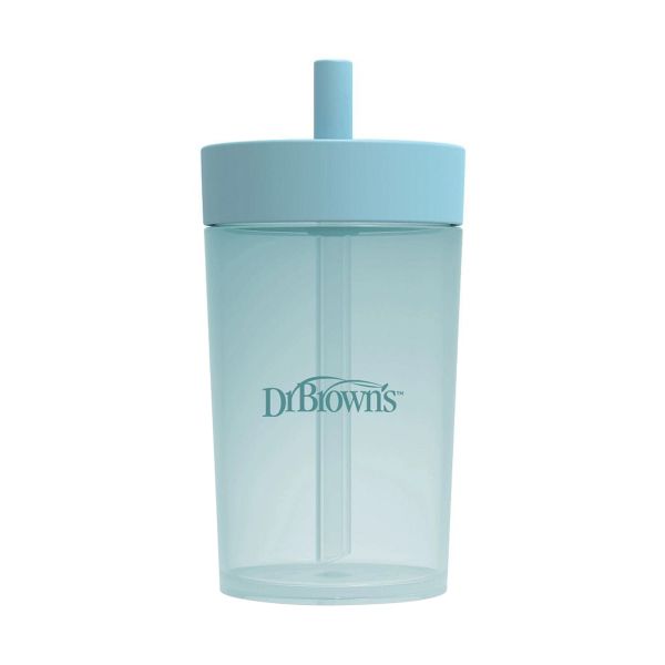 Dr. Brown’s Rietje naar 360° Beker Set - Ocean Blue 