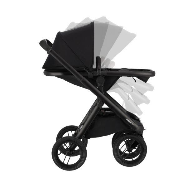 Dubatti One E6 Kinderwagen 2-in-1 - Black / Pitch Black Dubatti One E6 Kinderwagen 2-in-1 - Black / Pitch Black