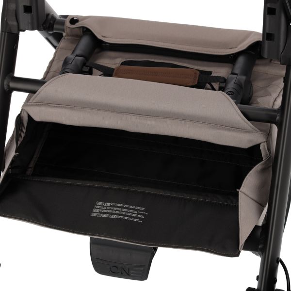Dubatti One E6 Kinderwagen 2-in-1 - Dark Brown / Soft Taupe