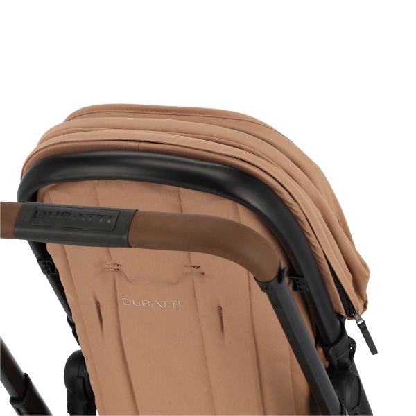 Dubatti One E6 Kinderwagen 2-in-1 - Dark Brown / Soft Terra