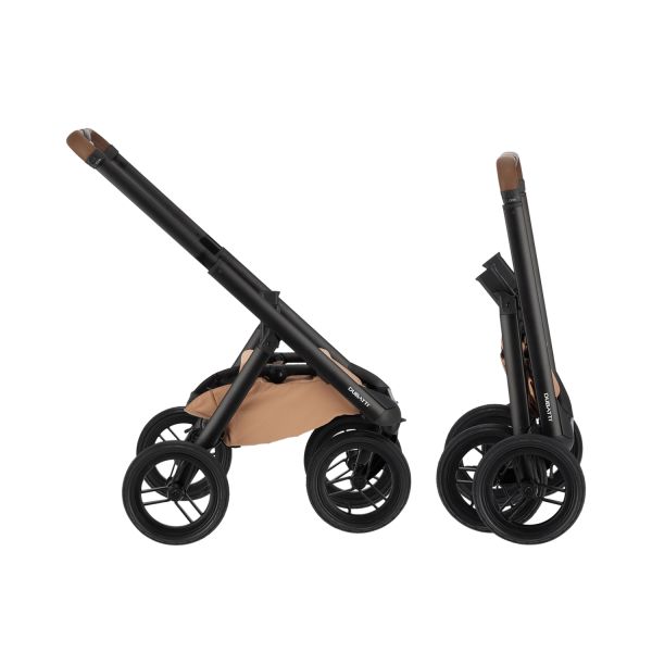 Dubatti One E6 Kinderwagen 2-in-1 - Dark Brown / Soft Terra
