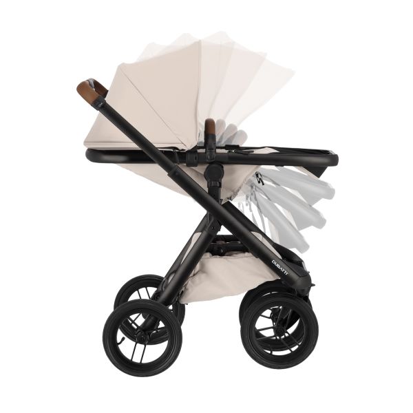 Dubatti One E6 Kinderwagen 2-in-1 - Dark Brown / Tofu Grey Dubatti One E6 Kinderwagen 2-in-1 - Dark Brown / Tofu Grey