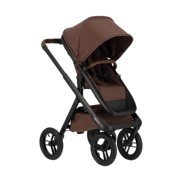 Dubatti One E6 Kinderwagen 2-in-1 - Dark Brown / Walnut Brown
