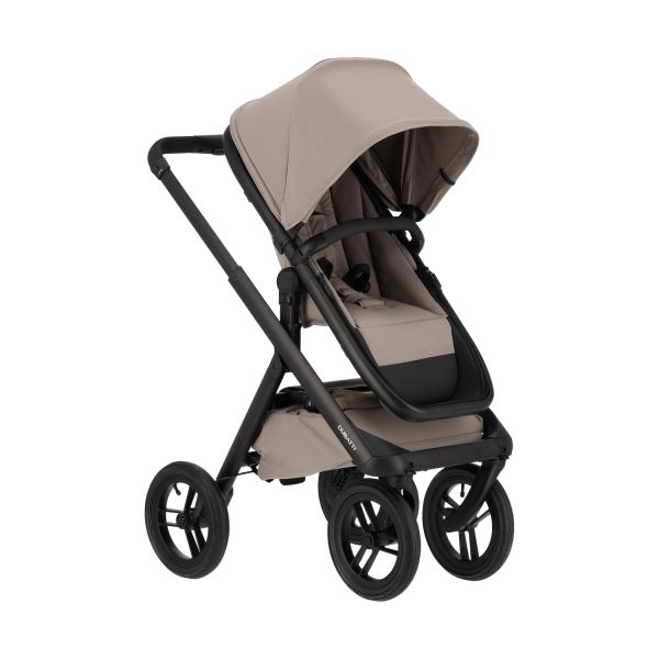 Dubatti One E6 Kinderwagen 2-in-1 - Black / Soft Taupe Dubatti One E6 Kinderwagen 2-in-1 - Black / Soft Taupe