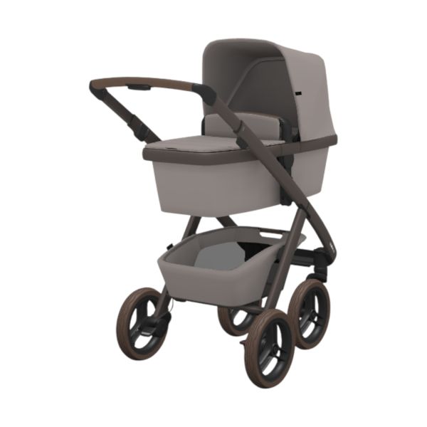 Dubatti Two E2 2-in-1 Kinderwagen - Satin Brown/Soft Taupe