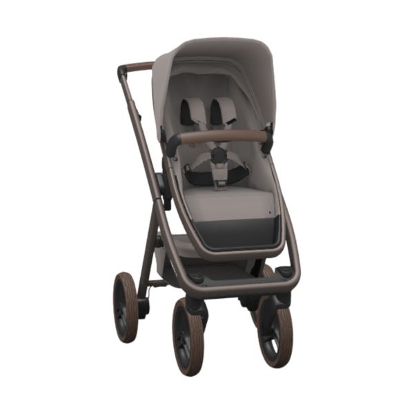 Dubatti Two E2 2-in-1 Kinderwagen - Satin Brown/Soft Taupe
