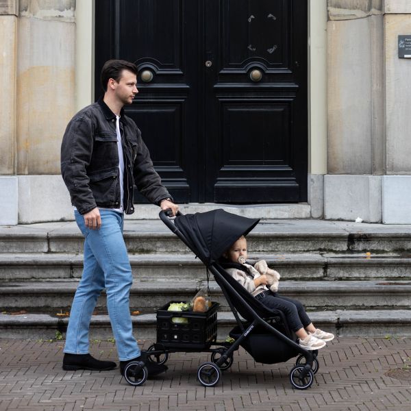 Dubatti Smart Strollerboard Set - Strollerboard + Adapterset + Crate Adapter + Folding Crate