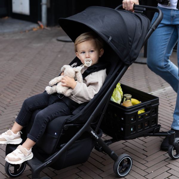 Dubatti Smart Strollerboard Set - Strollerboard + Adapterset + Crate Adapter + Folding Crate
