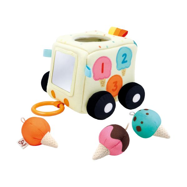 Hape Activiteitenspeelgoed - Sensory Scoop Ice Cream Truck Hape Activiteitenspeelgoed - Sensory Scoop Ice Cream Truck