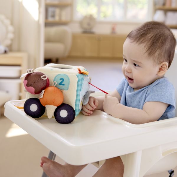 Hape Activiteitenspeelgoed - Sensory Scoop Ice Cream Truck Hape Activiteitenspeelgoed - Sensory Scoop Ice Cream Truck