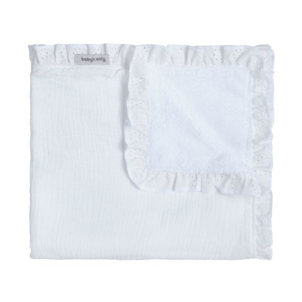 Baby's Only Ledikantdeken Teddy Calm Wit