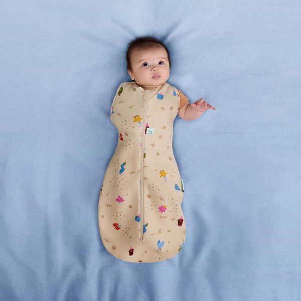 Ergopouch Cocoon Inbaker Slaapzak - 3-6 Mnd - 1.0 TOG - Birthday Blobs Ergopouch Cocoon Inbaker Slaapzak - 3-6 Mnd - 1.0 TOG - Birthday Blobs