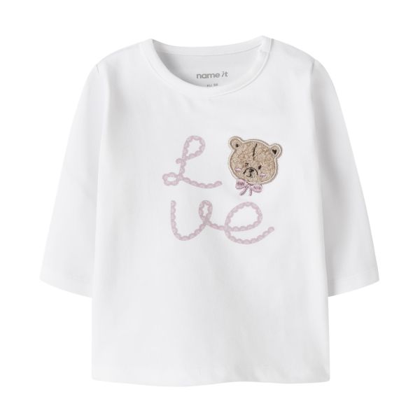 Name It Rissy T-Shirt - Maat 62 - Bright White 