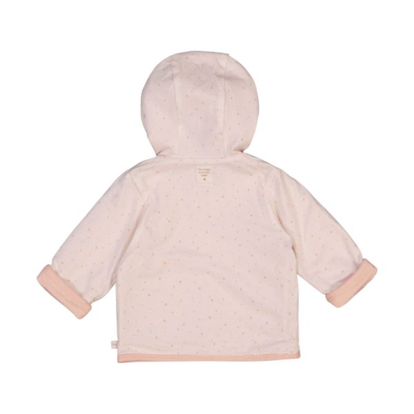 Feetje Jas Met Capuchon Omkeerbaar Print The Magic Is In You Roze 50