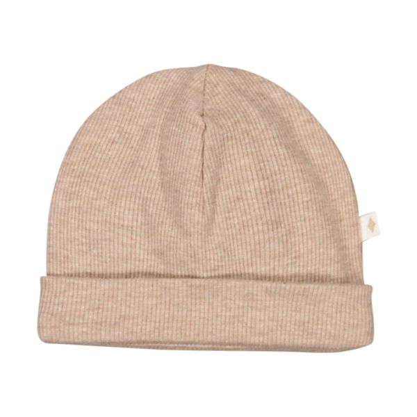 Feetje Muts Rib The Magic Is In You Taupe Melange 2
