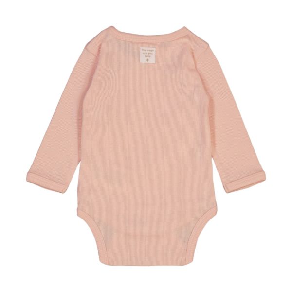 Feetje Romper Wikkel Rib The Magic Is In You Roze 56