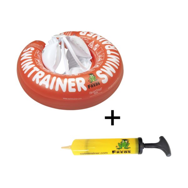 Freds Swim Academy Swim Trainer incl. Pomp Rood (3 maanden tot 4 jaar) Freds Swim Academy Swim Trainer incl. Pomp Rood (3 maanden tot 4 jaar)