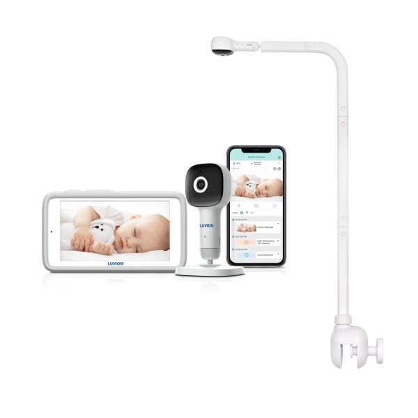 Luvion Grand Elite 4 Connect Crib white + Luvion Crib Mount White Luvion Grand Elite 4 Connect Crib white + Luvion Crib Mount White
