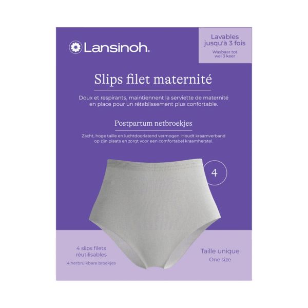 Lansinoh Postpartum Netbroekje - 4 Stuks