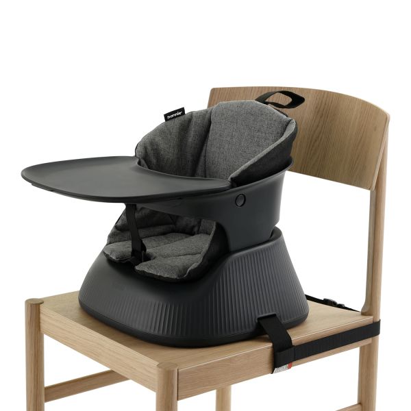 Hannie Draagbare Kinderstoel – Charcoal Black Hannie Draagbare Kinderstoel – Charcoal Black