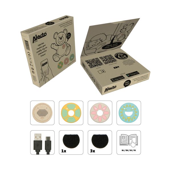 Alecto Speaker Heehee + Toy Rabbit Richie