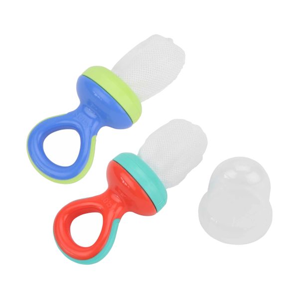 Nûby Sabbelzakje - The Nibbler - Blauw - 6+ Maanden Nûby Sabbelzakje - The Nibbler - Blauw - 6+ Maanden