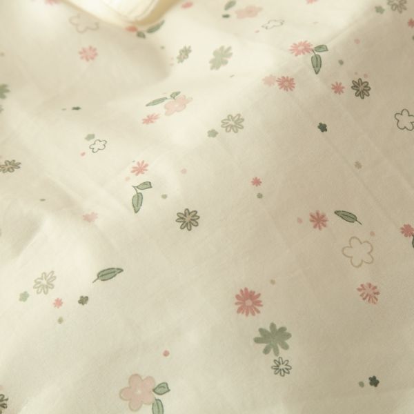 Witlof For Kids Vintage Flowers Laken - 40 x 80 cm Witlof For Kids Vintage Flowers Laken - 40 x 80 cm