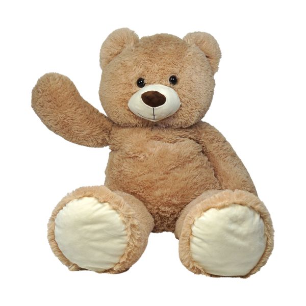 JollyPlush Knuffelbeer - 100 cm - Lichtbruin JollyPlush Knuffelbeer - 100 cm - Lichtbruin