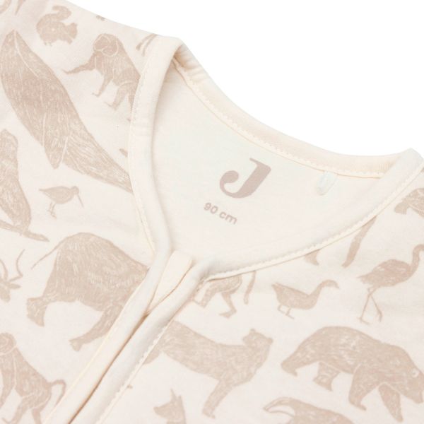 Jollein Slaapzak Winter Met Afritsbare Mouw Animals Nougat 90 cm Jollein Slaapzak Winter Met Afritsbare Mouw Animals Nougat 90 cm
