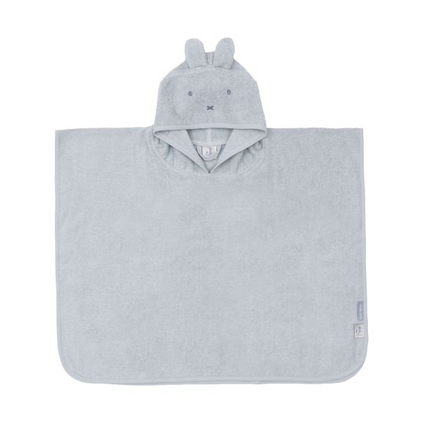 Jollein Badponcho Nijntje - Badstof - Cloudy Blue Jollein Badponcho Nijntje - Badstof - Cloudy Blue