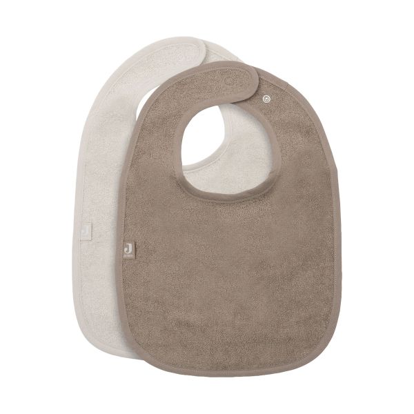 Jollein Badstof Slab - 2 Stuks - Sand / Milky Coffee Jollein Badstof Slab - 2 Stuks - Sand / Milky Coffee
