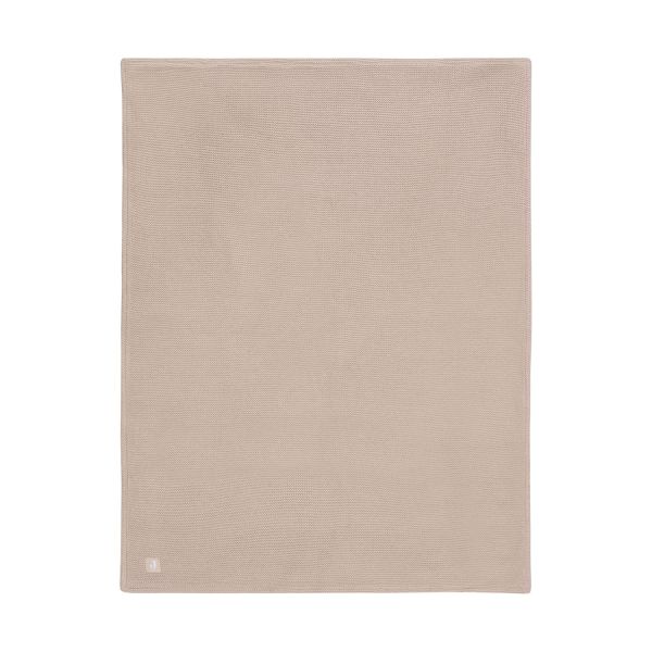Jollein Wiegdeken Basic Knit Wild Rose/Fleece 75 x 100 cm Jollein Wiegdeken Basic Knit Wild Rose/Fleece 75 x 100 cm