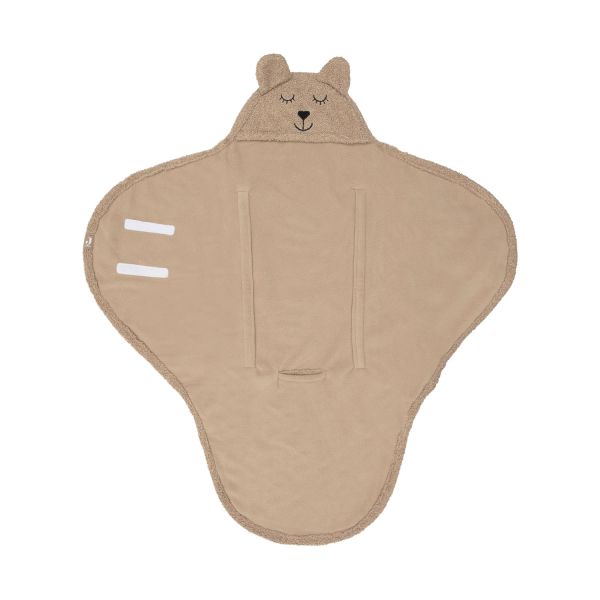 Jollein Wikkeldeken Bear Boucle Biscuit
