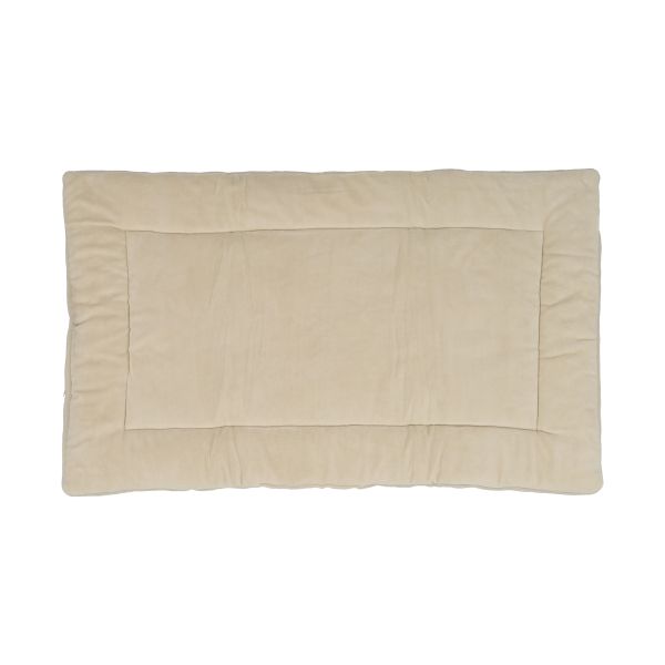 Jollein Tweeling parkkleed - Basic Knit - 71 x 122 cm - Oatmeal