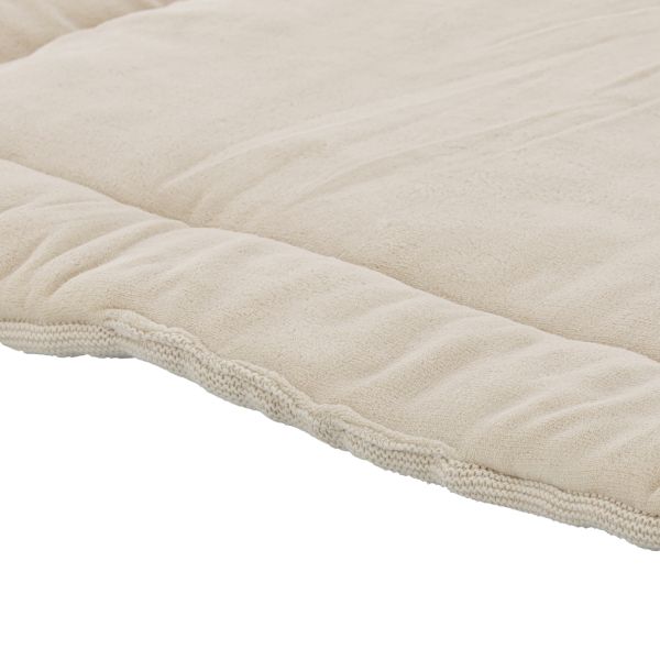 Jollein Tweeling parkkleed - Basic Knit - 71 x 122 cm - Oatmeal