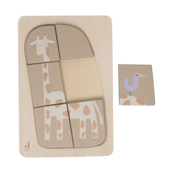 Jollein Giraffe Puzzel - Hout Jollein Giraffe Puzzel - Hout