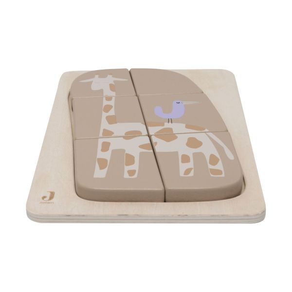 Jollein Giraffe Puzzel - Hout Jollein Giraffe Puzzel - Hout