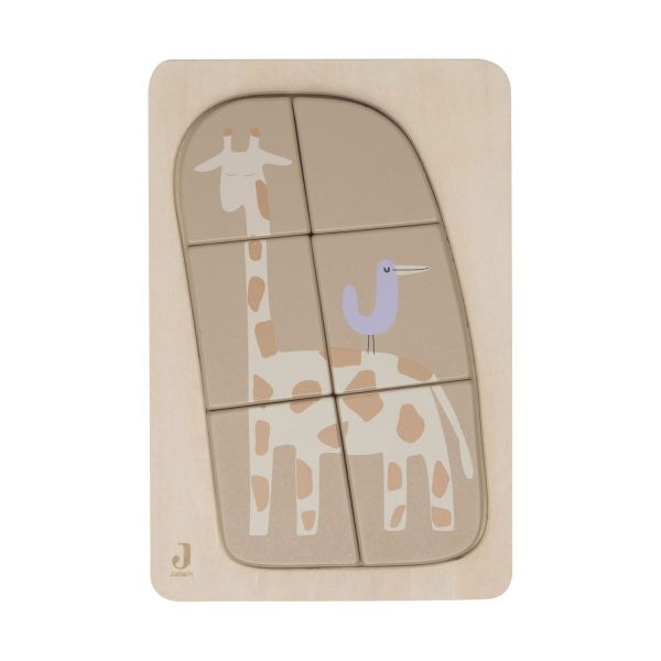 Jollein Giraffe Puzzel - Hout Jollein Giraffe Puzzel - Hout