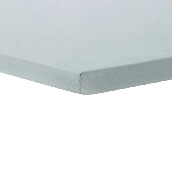 Jollein Hoeslaken Boxmatras Jersey Sea Green 75 x 95 cm Jollein Hoeslaken Boxmatras Jersey Sea Green 75 x 95 cm