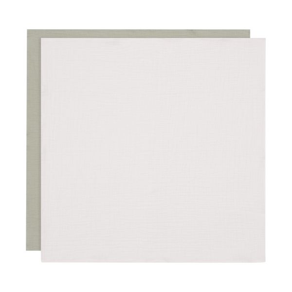 Jollein Multidoek tetra Small Olive Green / Ivory 70 x 70 cm 4-Pack Jollein Multidoek tetra Small Olive Green / Ivory 70 x 70 cm 4-Pack