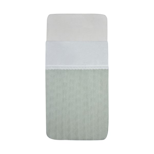 Jollein Wieglaken Lace Ivory 75 x 100 cm