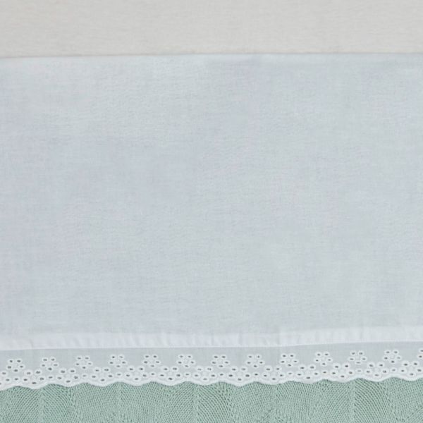 Jollein Wieglaken Lace Ivory 75 x 100 cm