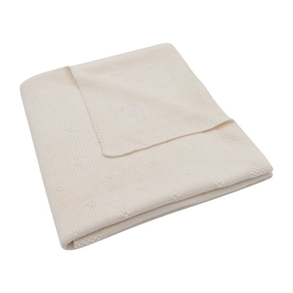 Jollein Cosy Knit Ledikantdeken - 100 x 150 cm - Ivory Jollein Cosy Knit Ledikantdeken - 100 x 150 cm - Ivory