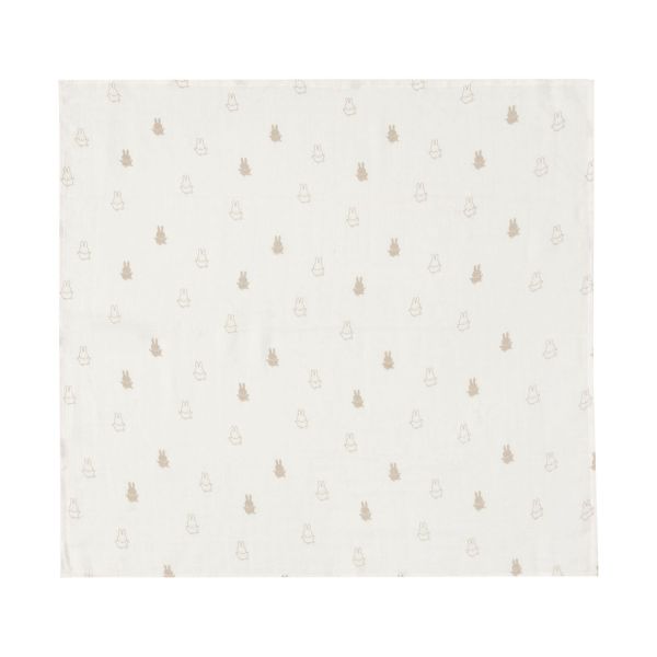 Jollein Multidoek Happy Miffy Nougat 70 x 70 cm 3-Pack