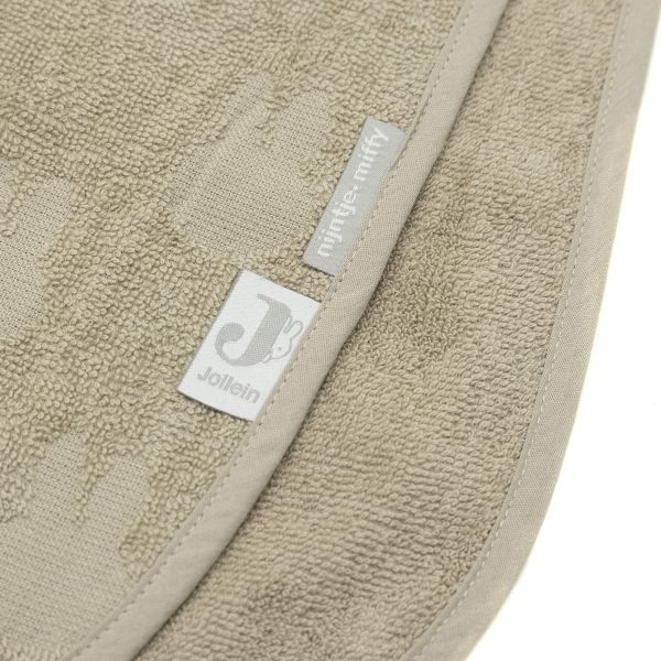 Jollein Miffy Jacquard Badponcho - Olive Green Jollein Miffy Jacquard Badponcho - Olive Green