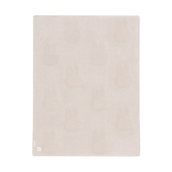 Jollein Ledikantdeken Miffy Coral Fleece Nougat 100 x 150 cm Jollein Ledikantdeken Miffy Coral Fleece Nougat 100 x 150 cm